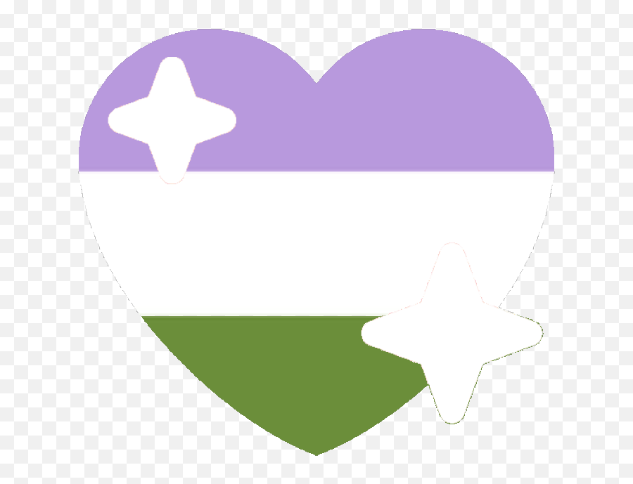 Sparkle Emoji Png Clipart - Full Size Clipart 3437126 Genderqueer Heart Discord Emoji,Sparkle Clipart