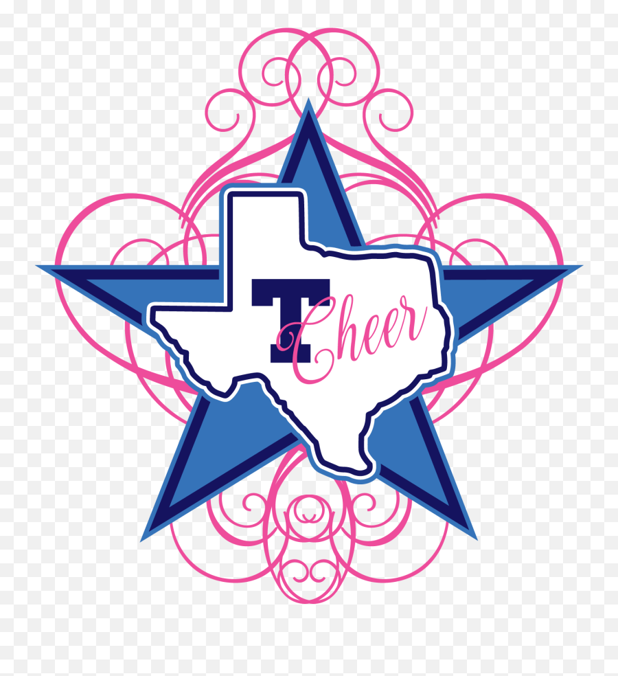 Download Rockwall Texans Cheerleading Logo Pink - Min Language Emoji,Texans Logo