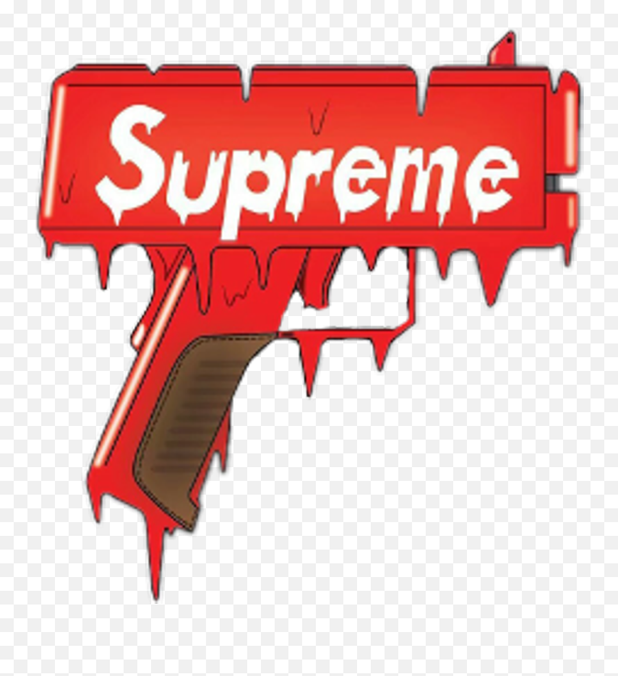 Supreme Pistola Png Image With No - Pistola Supreme Png Emoji,Supreme Png