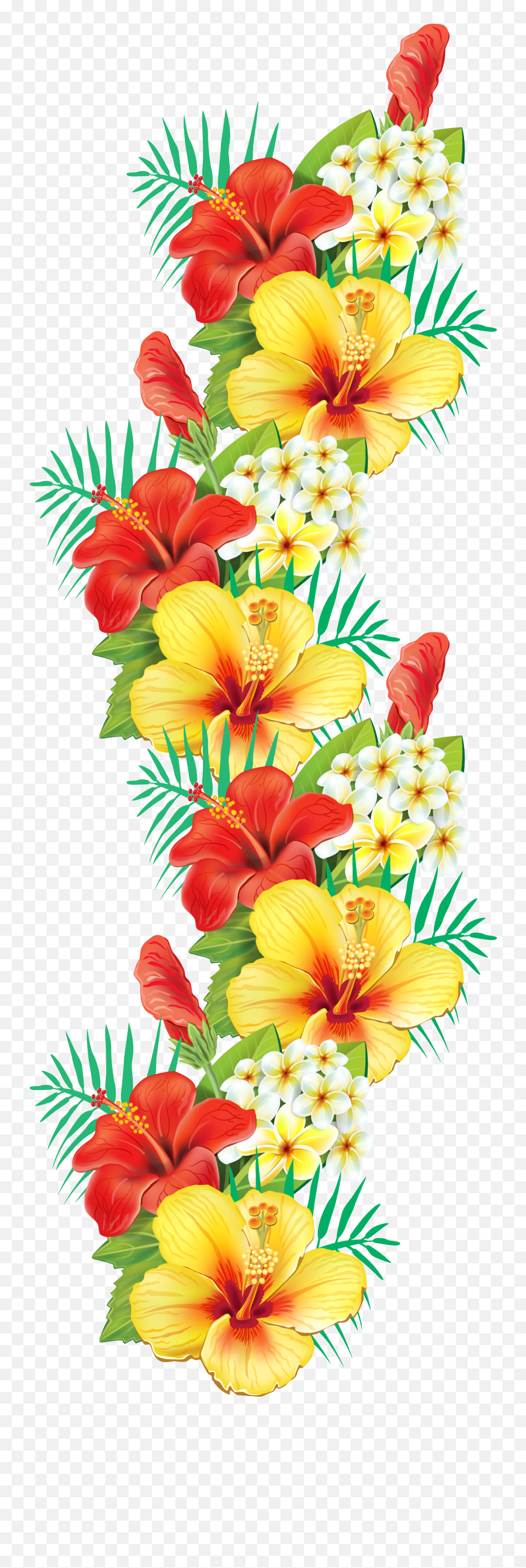 Hawaiian Clipart Background Hawaiian - Clip Art Emoji,Hawaiian Clipart