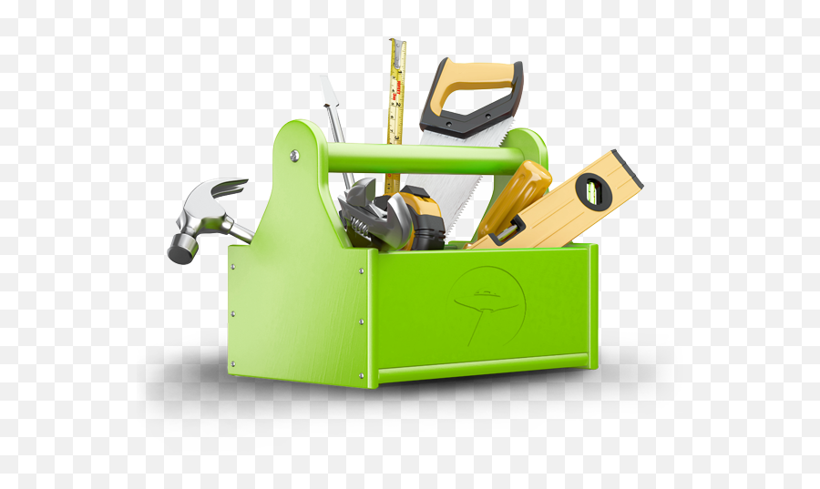 Tool Box And Hammer Transparent Png - Tool Box And Hammer Emoji,Toolbox Clipart