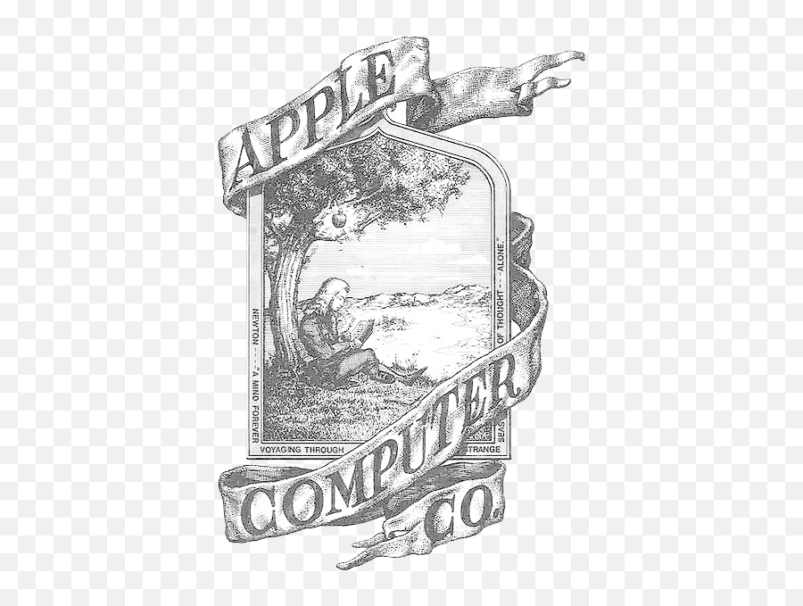 Origin Of The Rainbow Apple Logo - Apple First Logo Emoji,Apple Logo Wallpaper