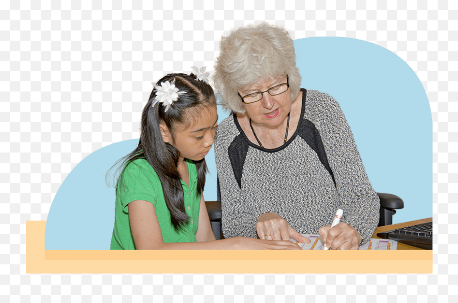 Help With Reading Children Adults - Girl Transparent National Grandparents Day Emoji,Children Reading Clipart