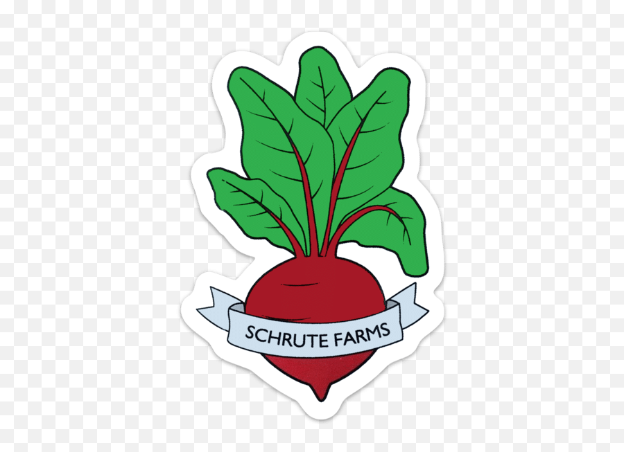 Schrute Farms Magnet 4 X 5 - Schrute Farms Tattoo Simple Emoji,Schrute Farms Logo