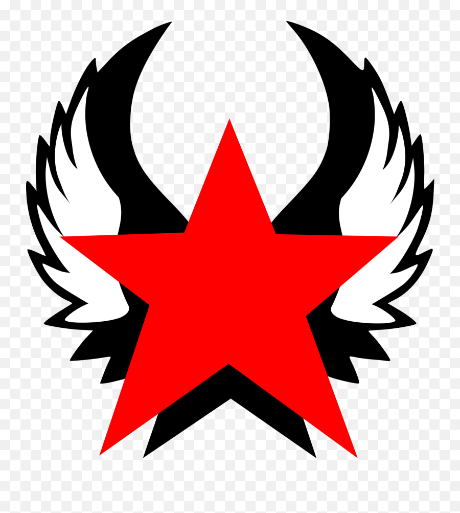 Red Star Transparent Png Background - Vector Red Star Png Emoji,Red Star Logo