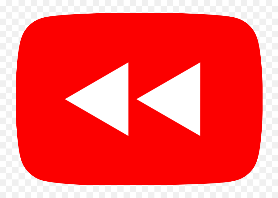 Youtube Rewind Logo To - Rewind Youtube Emoji,Rewind Symbol Png