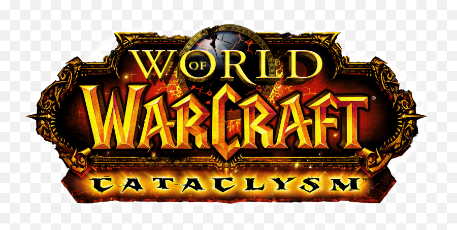 World Of Warcraft Blizzard Logo 1 - World Of Warcraft Cataclysm Logo Png Emoji,Blizzard Logo