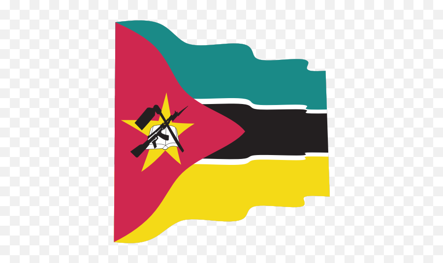 Mozambique Flag Waving - Mozambique Flag Emoji,U.s.flags Clipart