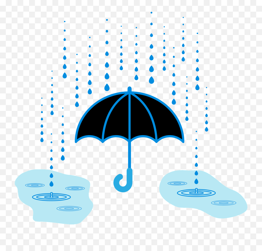 Rain Coming Down - Dot Emoji,Puddle Clipart