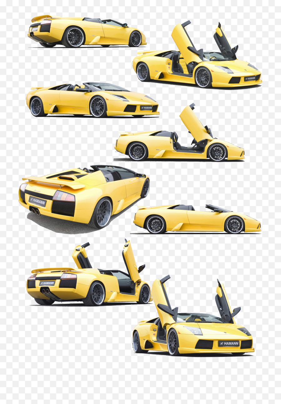 Lamborghini Png Images Transparent Car Pngs 26png - Collage Autos Amarillos Png Emoji,Lamborghini Transparent