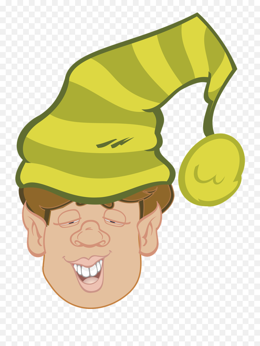 Elvehatgreenkidsscrapbook - Free Image From Needpixcom Emoji,Elf Ears Png
