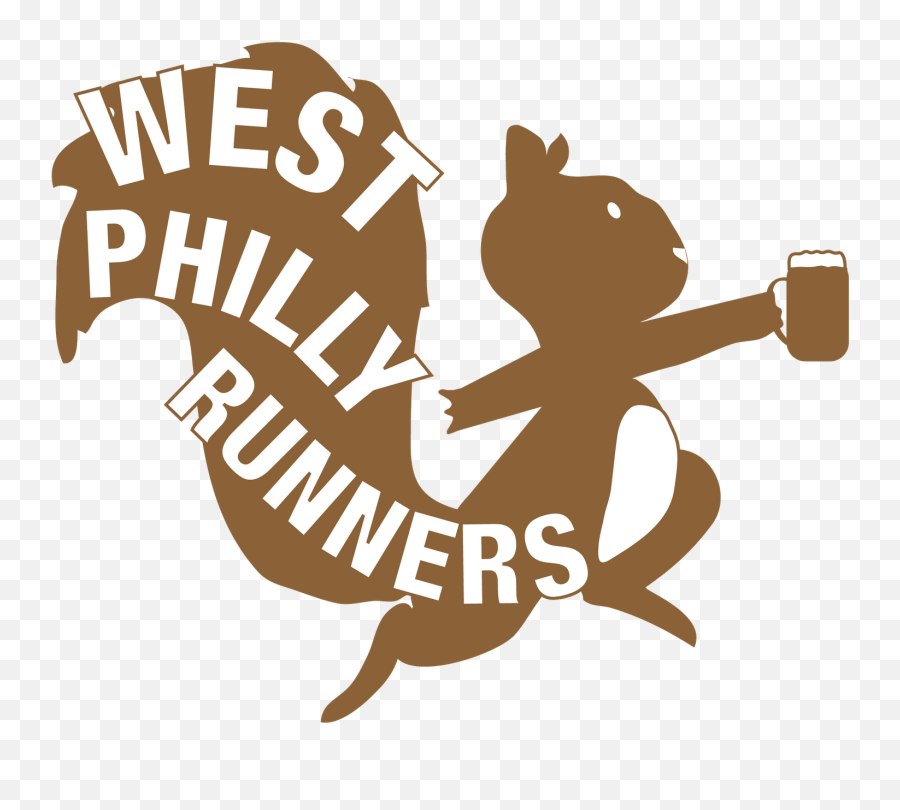 West Philly Runners Meet Joggy The Squirrel Emoji,Sqrl Logo