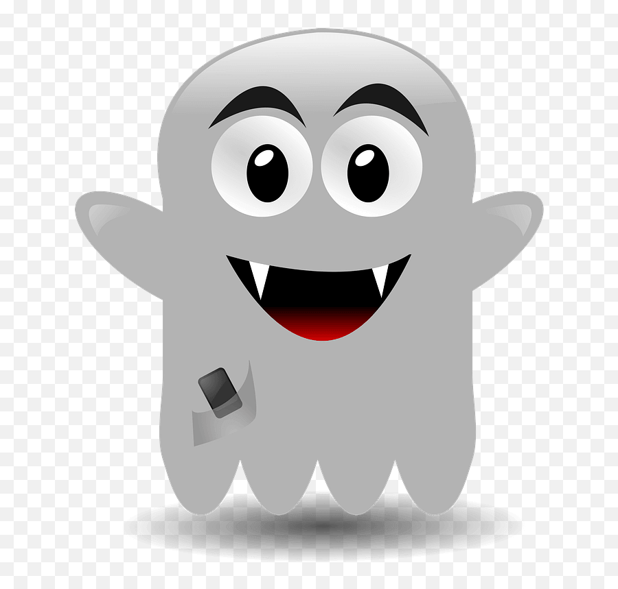 Ghost Clip Art At Clkercom - Vector Clip Art Online Emoji,Ghost Emoji Png