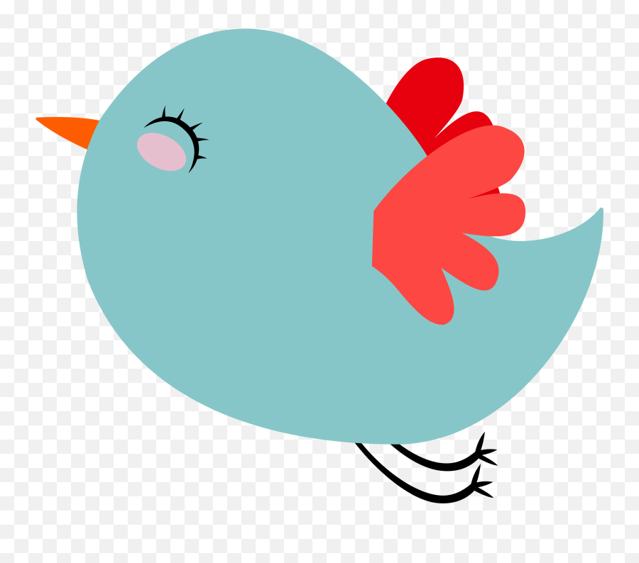 Baby Bird Clipart At Getdrawings - Blue Cute Bird Clipart Emoji,Bird Clipart