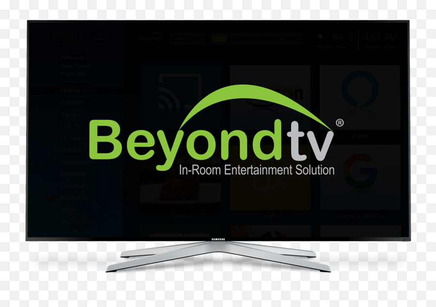 Beyondtv With Amazon Alexa Integration For Hospitality Industry Emoji,Tv Pg Logo