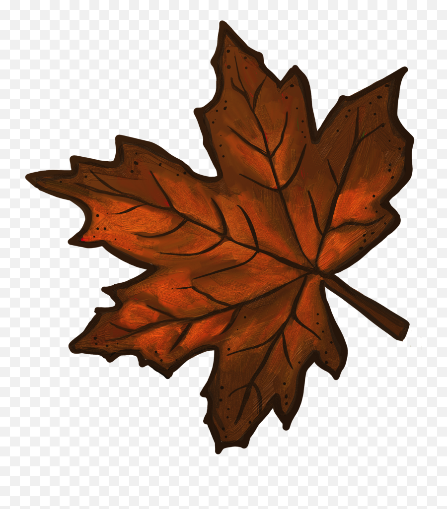 Maple Leaf Brown Leaf Clipart Kid - Brown Maple Leaf Clipart Emoji,Leaf Clipart