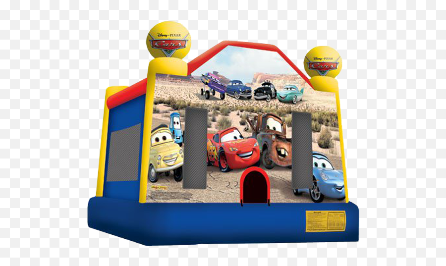 Disneyu0027s Cars Bounce House Rental Louisville Ky Emoji,Disney Cars Png