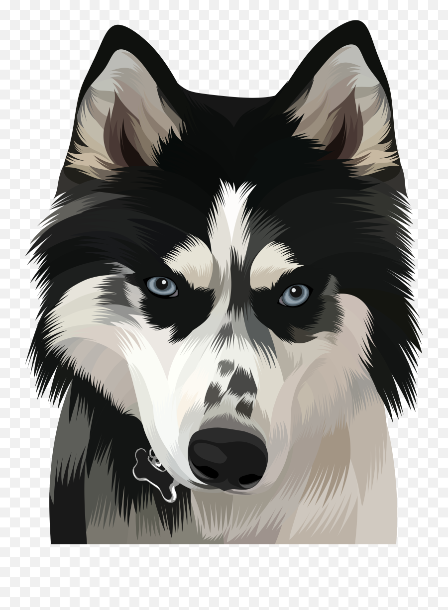 Husky Portrait - Commissions Open Huskytantrums Emoji,Huskies Clipart