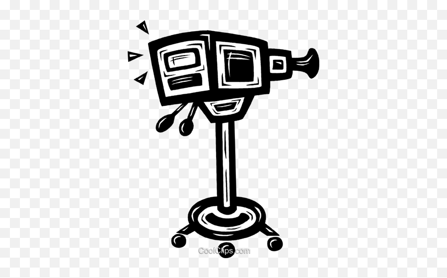 Television Camera Royalty Free Vector Clip Art Illustration Emoji,Thor's Hammer Clipart