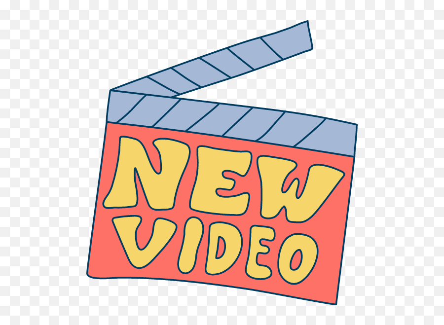 New Video Graphic - New Video Emoji,Video Clipart