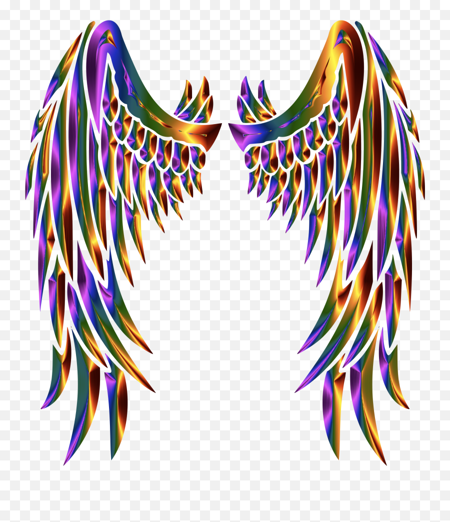 Big Image - Angel Wings Vector Png Clipart Full Size Angel Vector Wings Png Emoji,Angel Wings Png