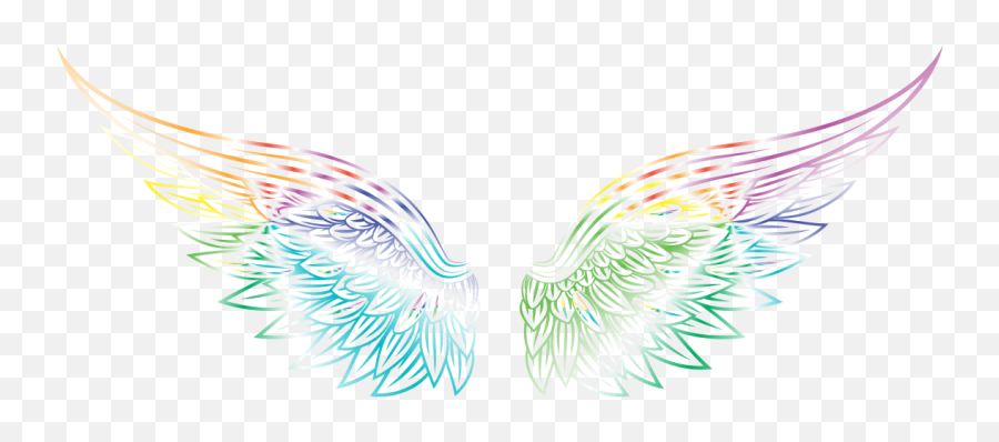 I Know You Wow Wings Png Dragon Wings Eagle Wings - Transparent Rainbow Angel Wings Emoji,Wings Png