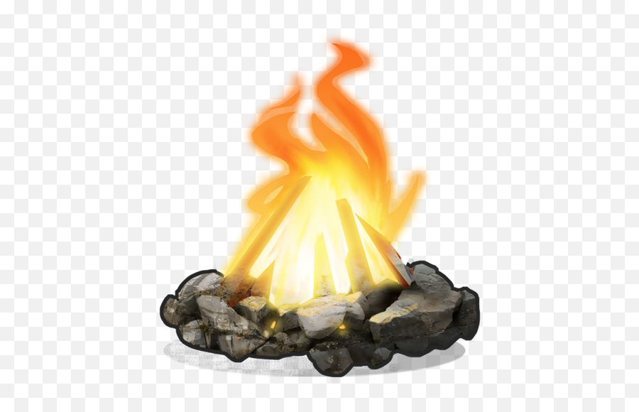 Camp Fire - Feu De Camp Png Emoji,Campfire Png