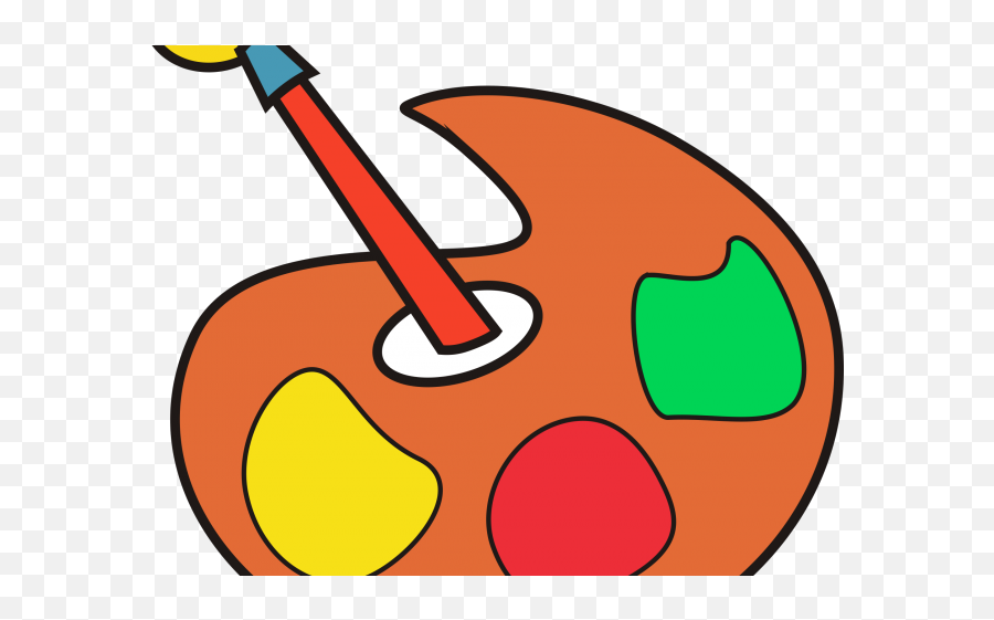 Download Brush Clipart Colour - Dot Emoji,Brush Clipart