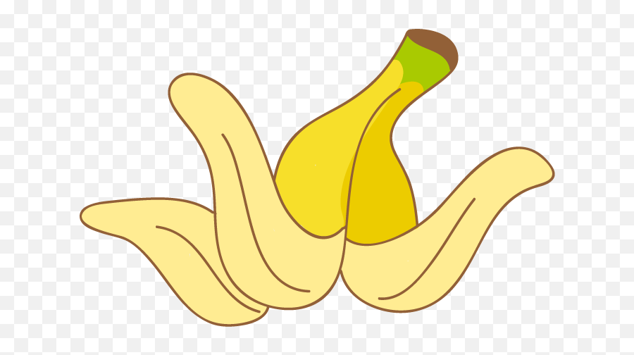 Download Banana Skin Draw Clipart Png - Transparent Background Banana Peel Clipart Emoji,Draw Clipart