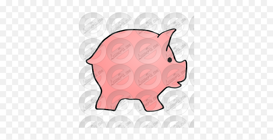 Piggy Bank Picture For Classroom - Domestic Pig Emoji,Piggy Bank Clipart