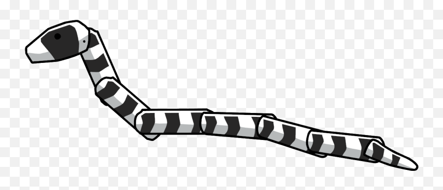Python Logo Clipart Sea Snake - Scribblenauts Snake Horizontal Emoji,Python Logo