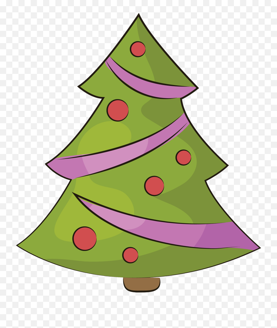 Christmas Tree Clipart - Christmas Day Emoji,Christmas Trees Clipart