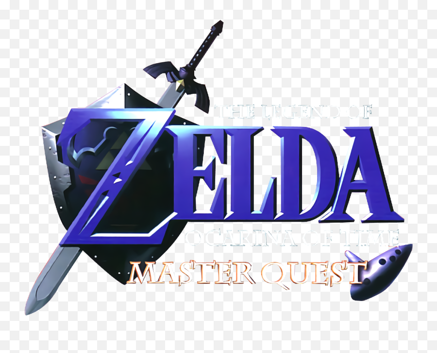 The Legend Of Zelda Ocarina Of Time Master Quest - Zelda Wiki Legend Of Zelda Ocarina Of Time Master Quest Logo Emoji,Zelda Logo