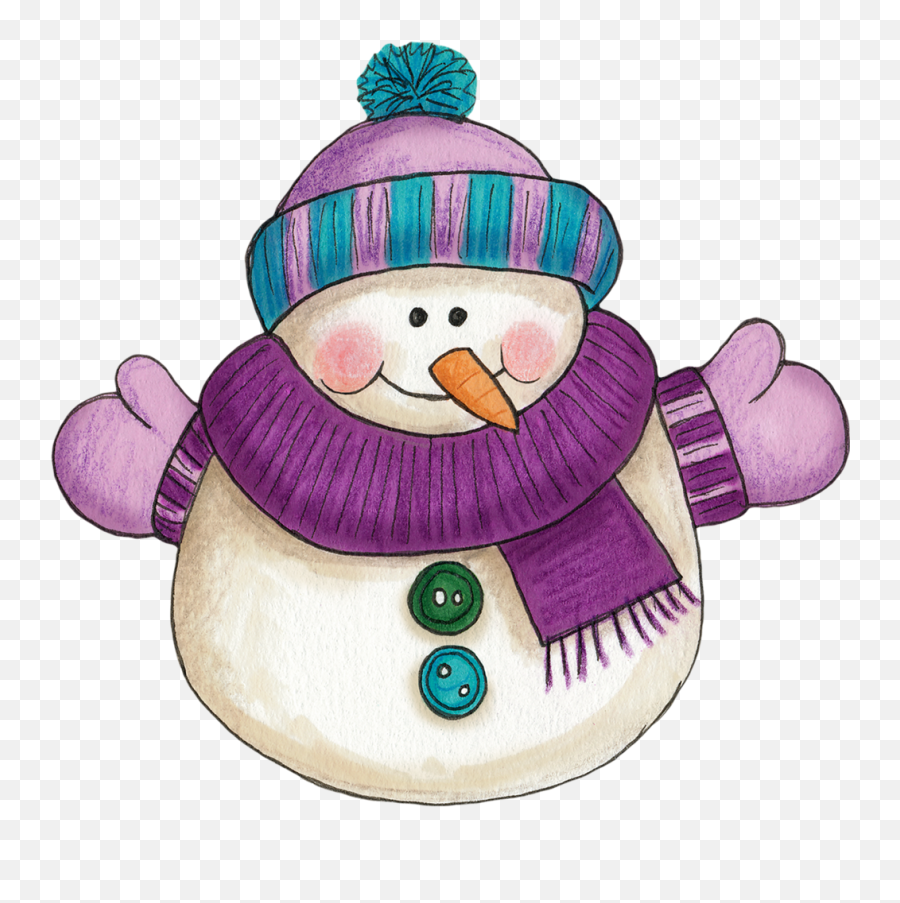 100 Clip Artchristmas Snowmen Ideas Christmas Snowman - Purple Snowman Clipart Emoji,Cute Snowman Clipart