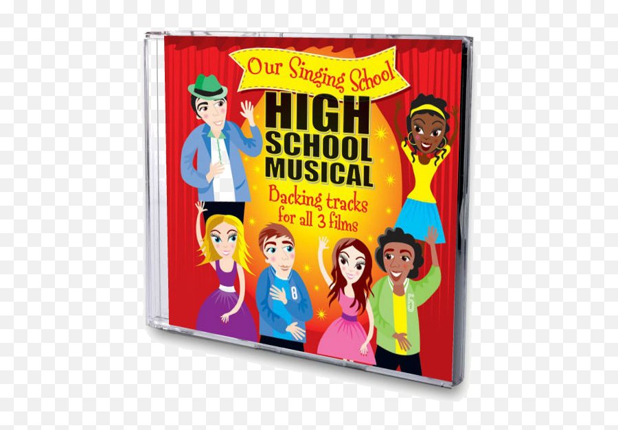 Our Singing School High School Musical Backing Tracks Cd - Happy Emoji,High School Musical Logo