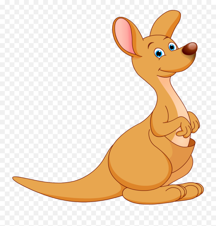 Clipart Animals Kangaroo Clipart Animals Kangaroo - Transparent Background Kangaroo Clipart Emoji,Kangaroo Clipart