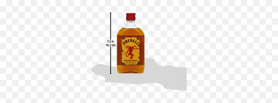 Fireball Cinnamon Whiskey 375 Ml - Fireball 375ml Size Emoji,Fireball Whiskey Logo