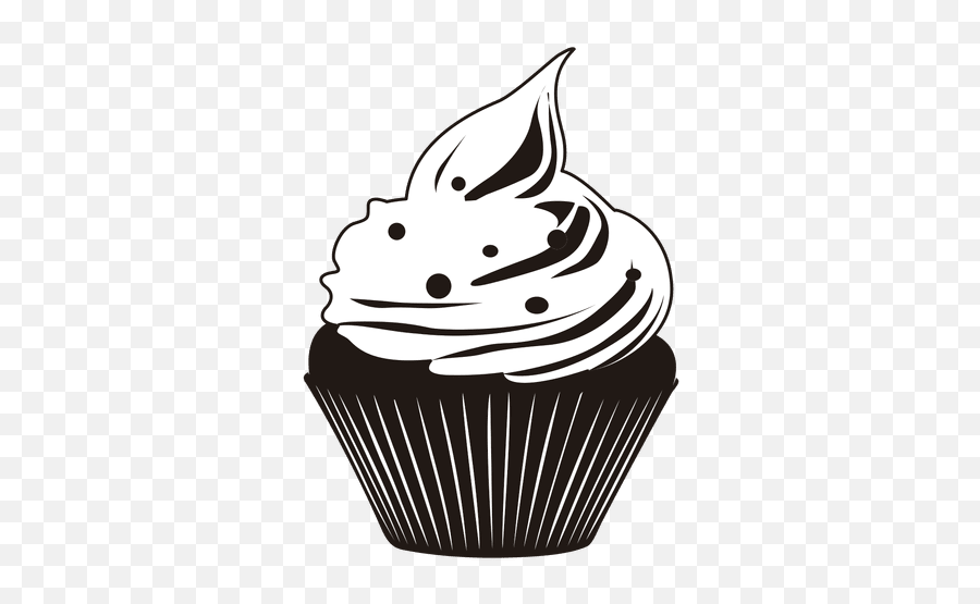 Translucent Cupcake Clipart - Novocomtop Emoji,Cute Cupcake Clipart