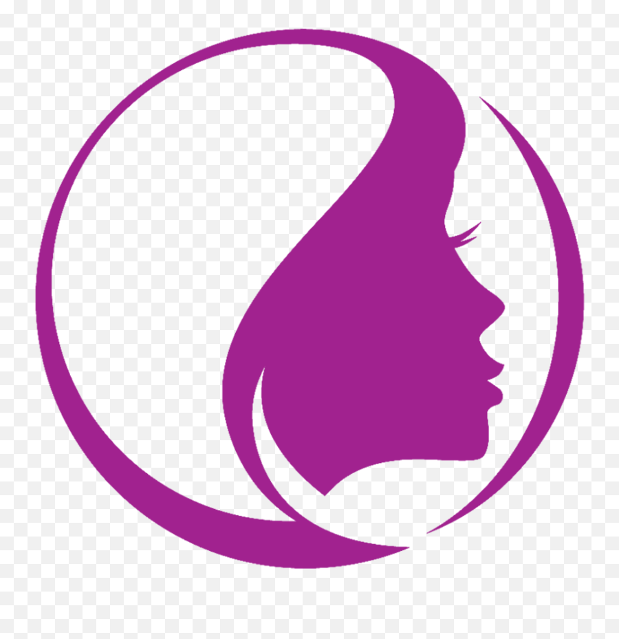 Hairdresser Vector Purple Hair - Transparent Hair Salon Logo Png Emoji,Hair Logo