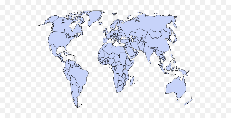 Free World Map Images - World Map Vector High Resolution Emoji,World Map Transparent
