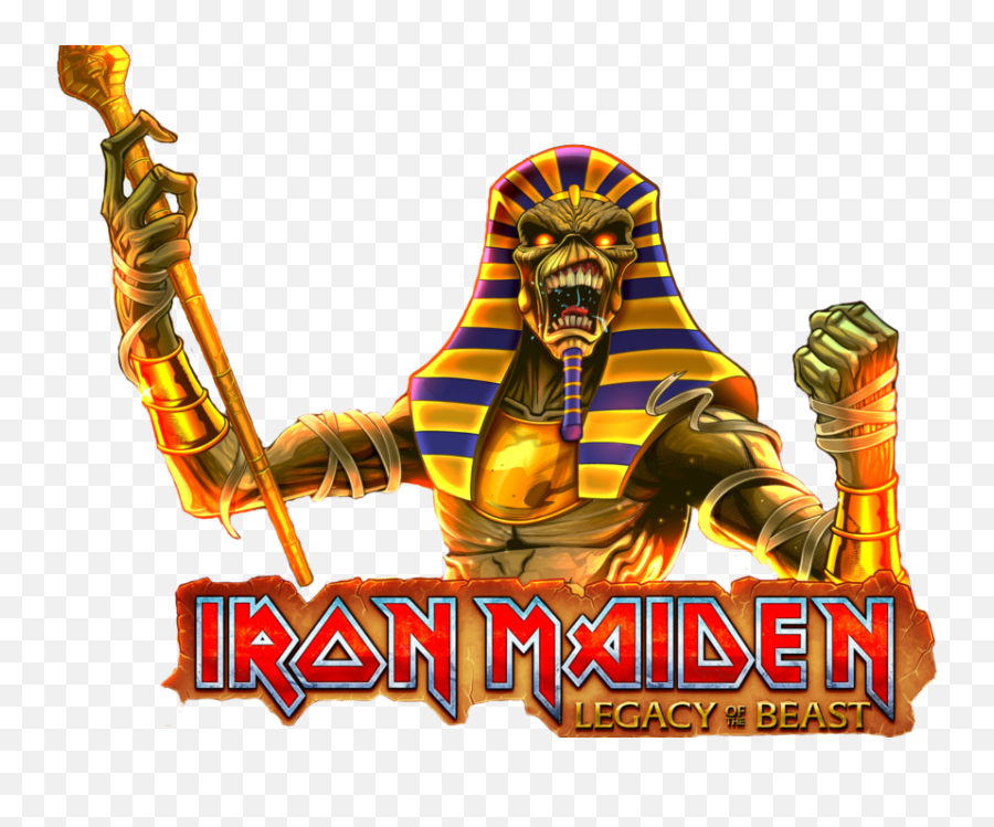 Iron Maiden Legacy Of The Beast - Stern Pinball Game Iron Maiden Pinball Side Art Emoji,Iron Maiden Logo