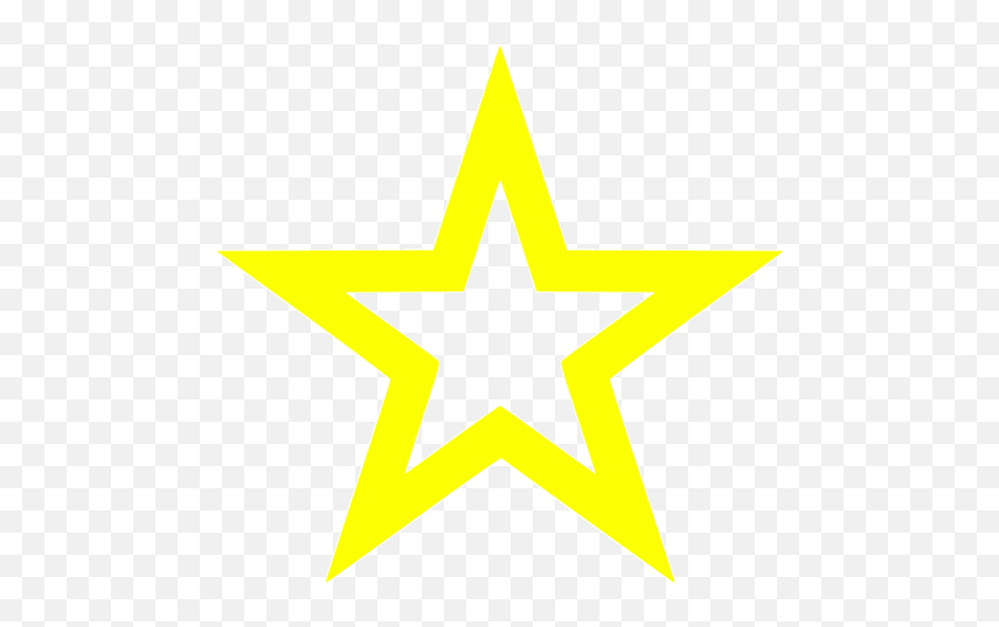 Yellow Star 4 Icon - Free Yellow Star Icons Emoji,Yellow Star Transparent