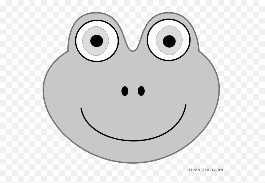 Grayscale Frog Animal Free Black White Clipart Images - Frog Emoji,Frogs Clipart Black And White