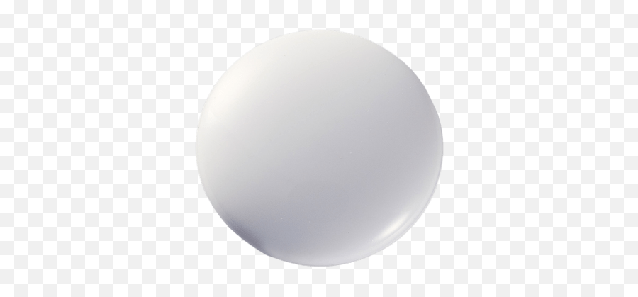 Sample White Gloss Smooth Dome Gift Box Closure Emoji,White Sphere Png
