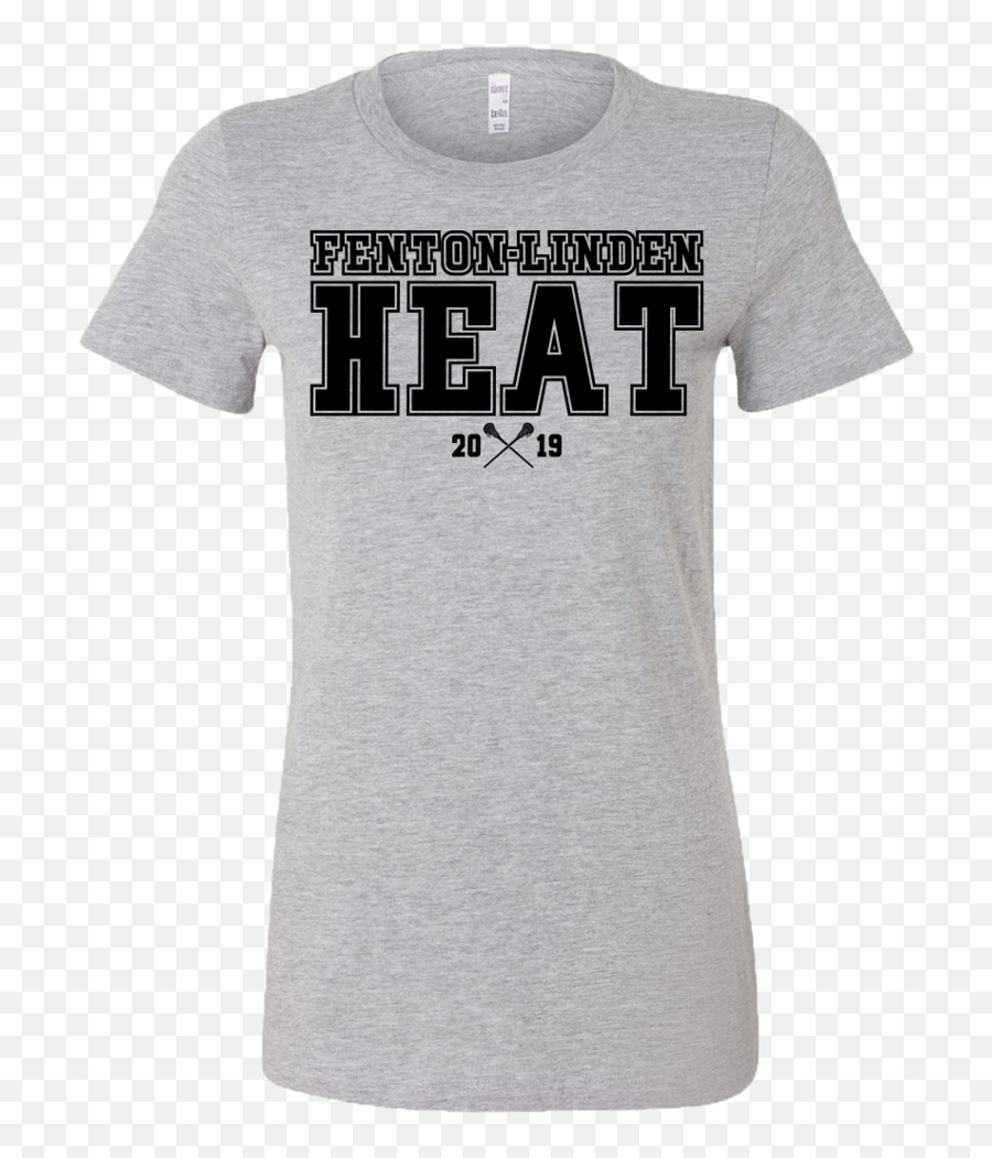 Fentonlinden Heat Lax - Heat Logo Favorite Tee Grey Short Sleeve Emoji,Heat Logo