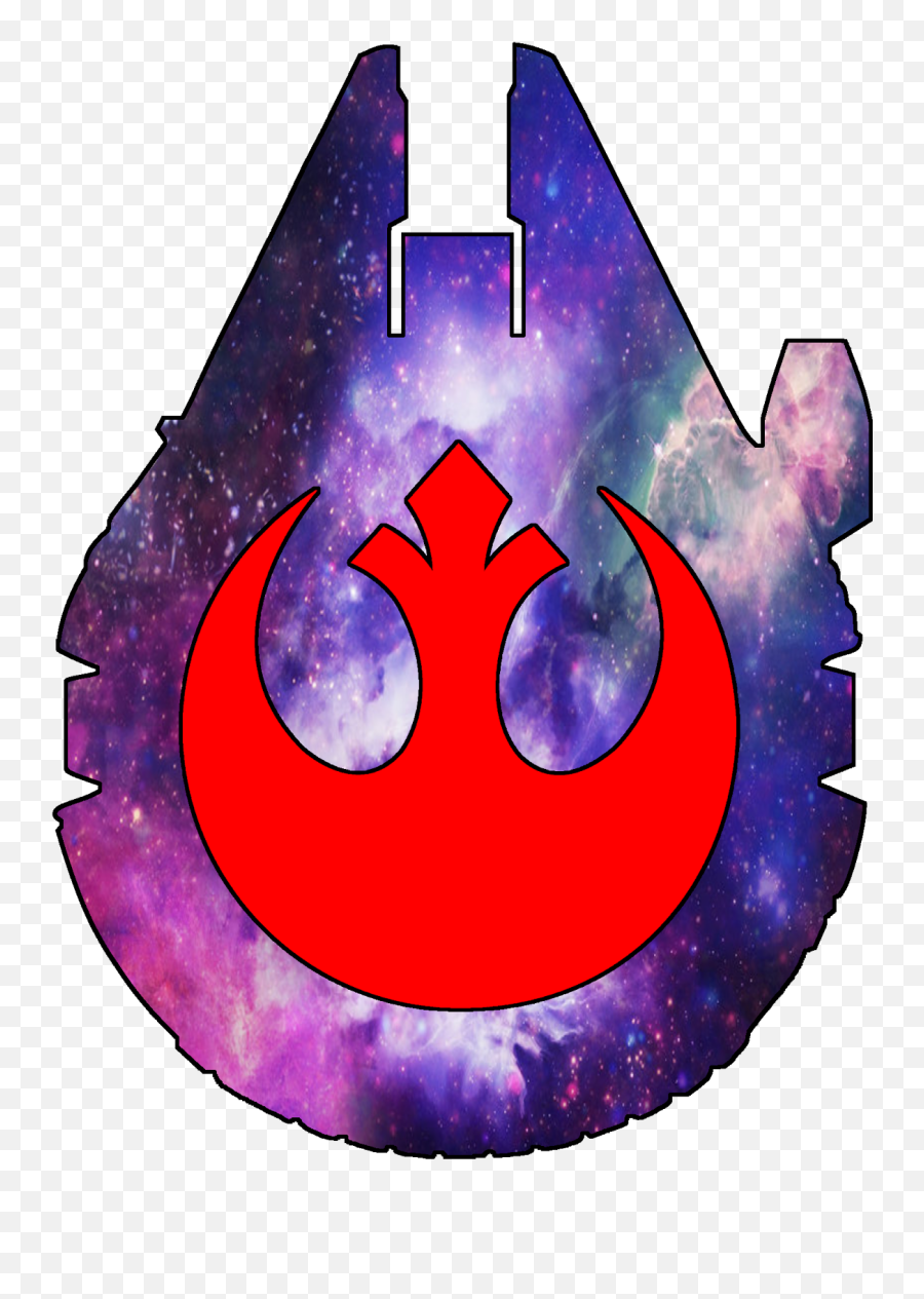 Millennium Falcon Rebel Galaxy Tattoo Idea - Star Wars Rebel Emoji,Rebel Empire Logo
