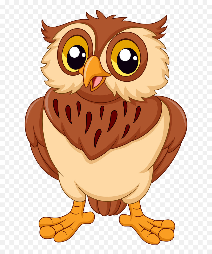 Smiling Owl Clipart Transparent - Clipart World Owl Cartoon Emoji,Owl Clipart