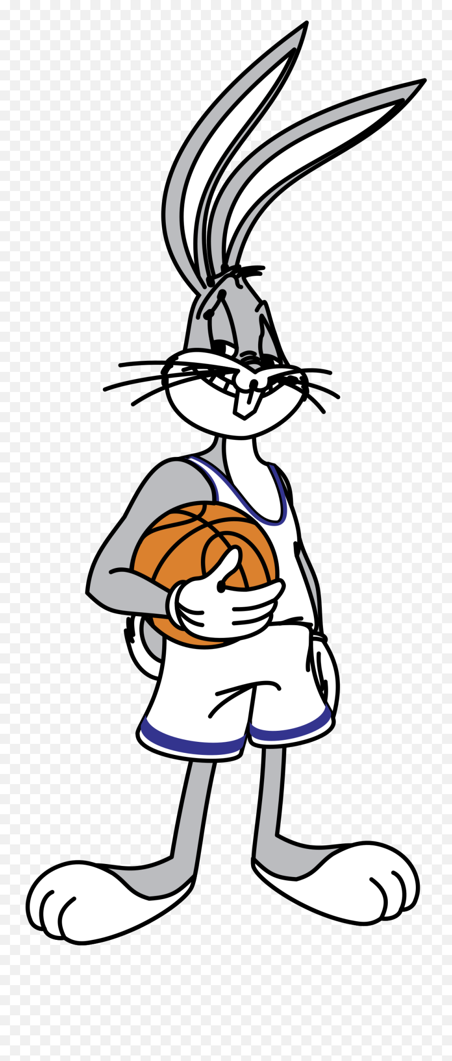 Tune Squad Bugs Bunny Png Image With No - Dot Emoji,Tune Squad Logo