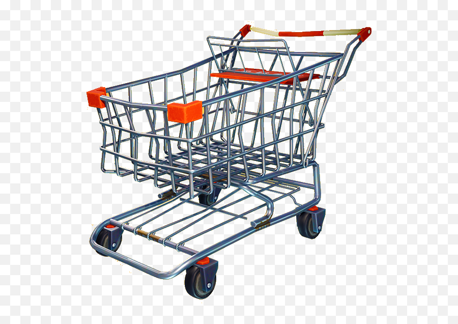 Shopping Cart Transparent Background - Shopping Carts Fortnite Emoji,Shopping Cart Png