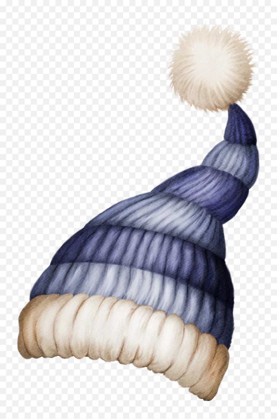 Download Santa Hat Clipart Snow Hat - Winter Hat Free Clipart Emoji,Winter Hat Clipart